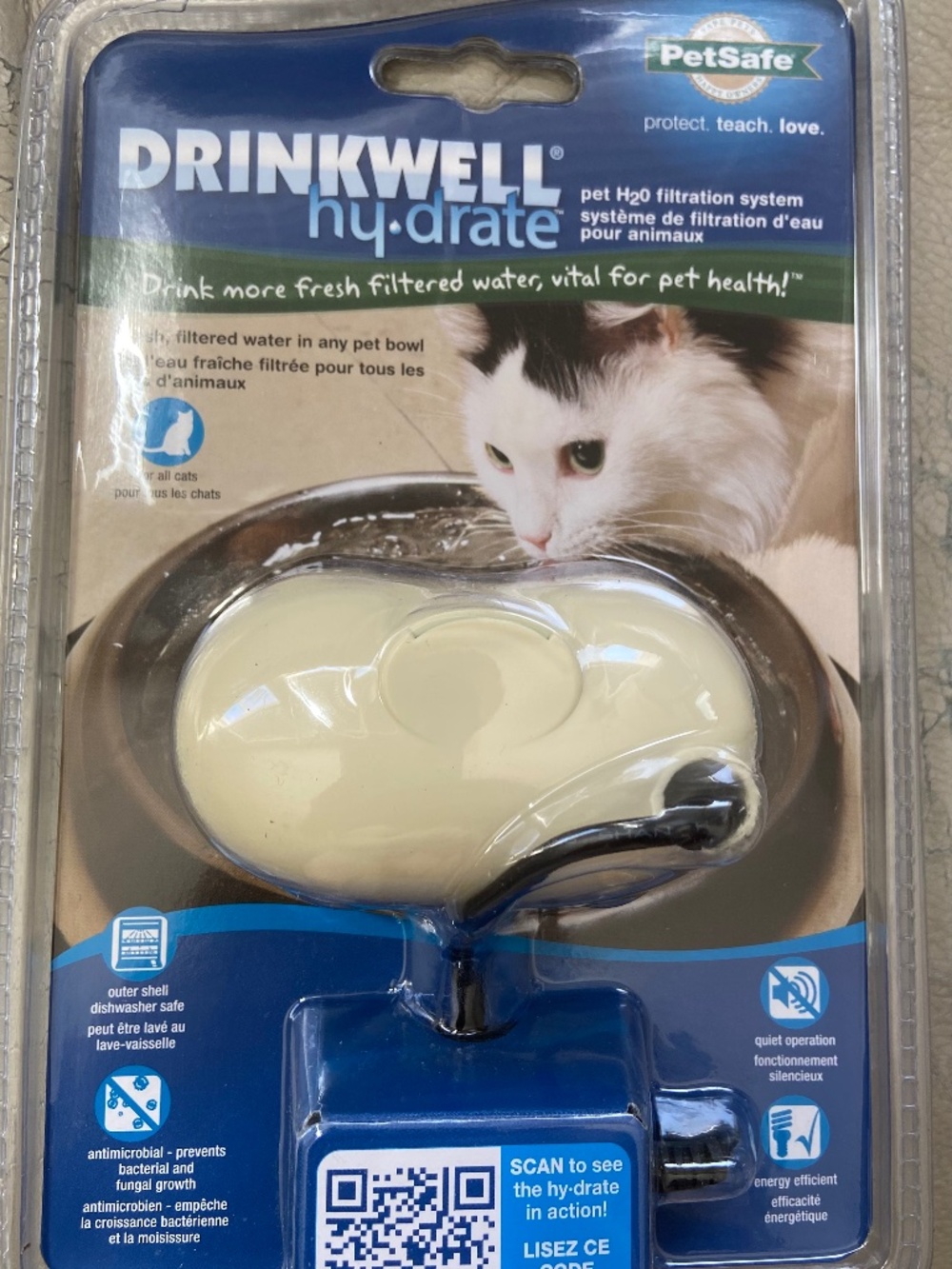 PetSafe DrinkWell hy-drate cat dog pet fountain filtration system